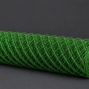 Сетка плетеная Рабица в ПВХ 55х55х2.5 мм 1.5х10 м. светло-зеленая